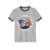 🦅 USA 250th Anniversary Eagle Ringer T-Shirt – Bold Pride for 1776–2026