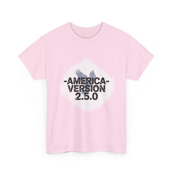 11718303996166864290_2048.webp Unisex Heavy Cotton Tee - America Version 2.5.0 Graphic T-Shirt for Patriotic Style