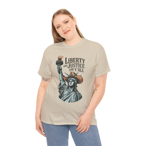 12879119523978944415_2048.webp Liberty & Justice Unisex Heavy Cotton Tee