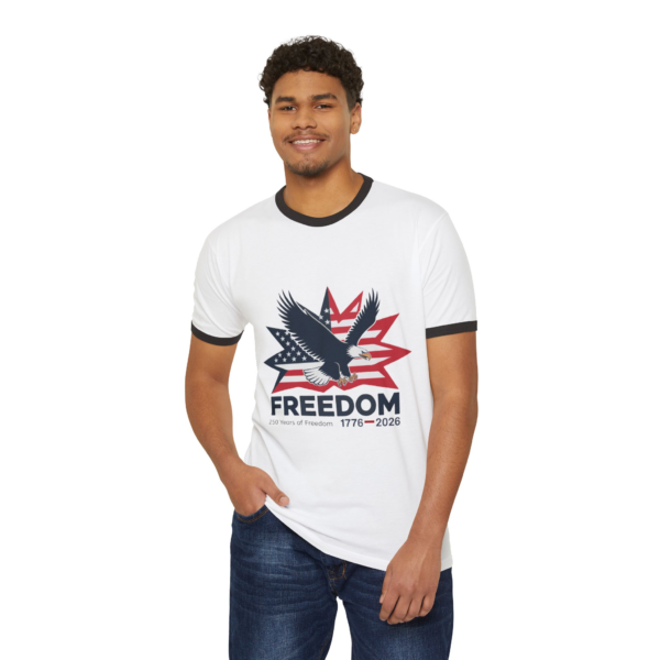 13790791502668249396_2048.webp Patriotic Freedom Ringer T-Shirt