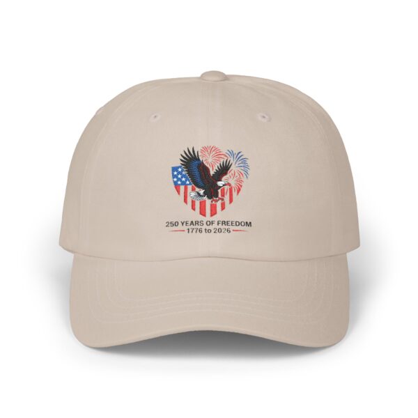 1513703778351540902_2048.jpeg Patriotic Eagle Dad Cap - 250 Years of Freedom