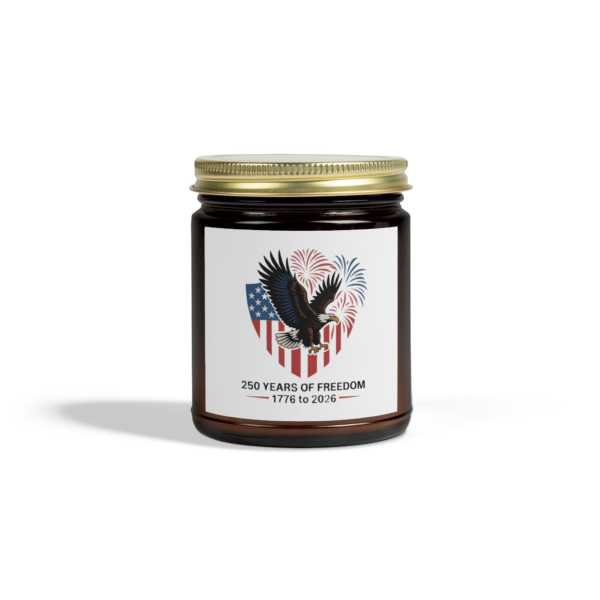 Coconut Apricot Scented Candle - 250 Years of Freedom