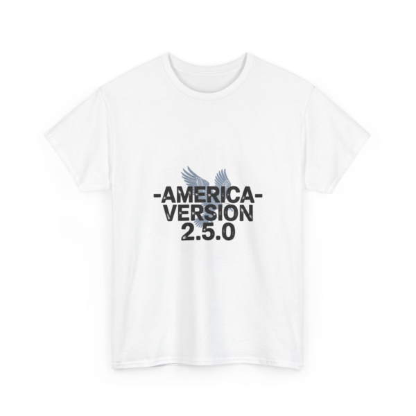 1606726341605725462_2048.webp Unisex Heavy Cotton Tee - America Version 2.5.0 Graphic T-Shirt for Patriotic Style