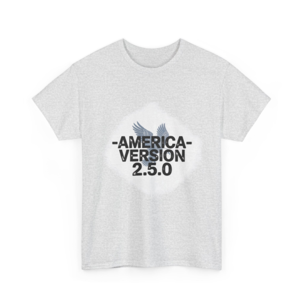 2628058128633504792_2048.webp Unisex Heavy Cotton Tee - America Version 2.5.0 Graphic T-Shirt for Patriotic Style