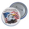 United States 250th Anniversary Eagle Pin | Patriotic Collectible Button | Semiquincentennial 1776–2026