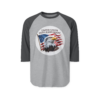 3417476708506089594_2048.webp Eagle American Anniversary Raglan Shirt ~ 250 Years of Freedom—Wear Your Pride!