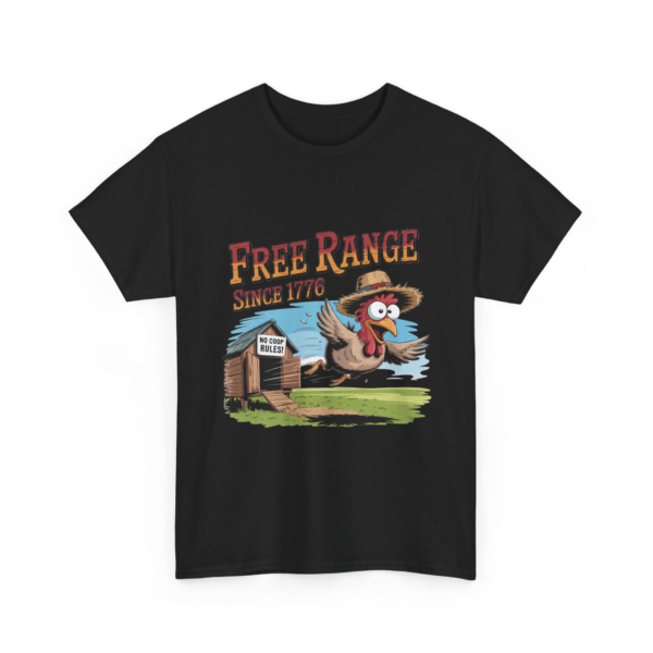 3481148344940776092_2048.webp Free Range – “No Coop Rules” Unisex Heavy Cotton Tee