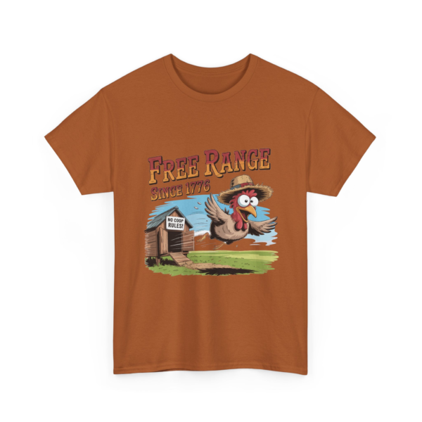 5963331829576538727_2048.webp Free Range – “No Coop Rules” Unisex Heavy Cotton Tee