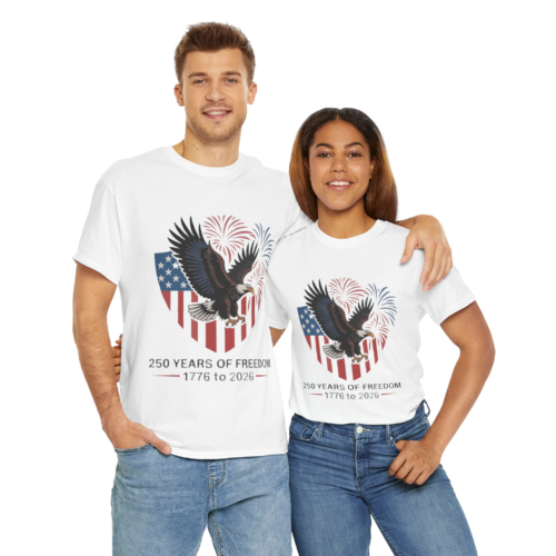 6169199027660692423_2048.webp 250 Years of Freedom Eagle Tee