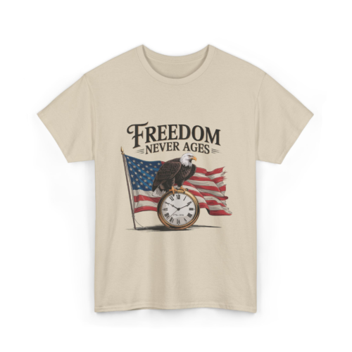 8019572957953277008_v2_2048_custom.webp Freedom Never Ages Unisex Heavy Cotton Tee
