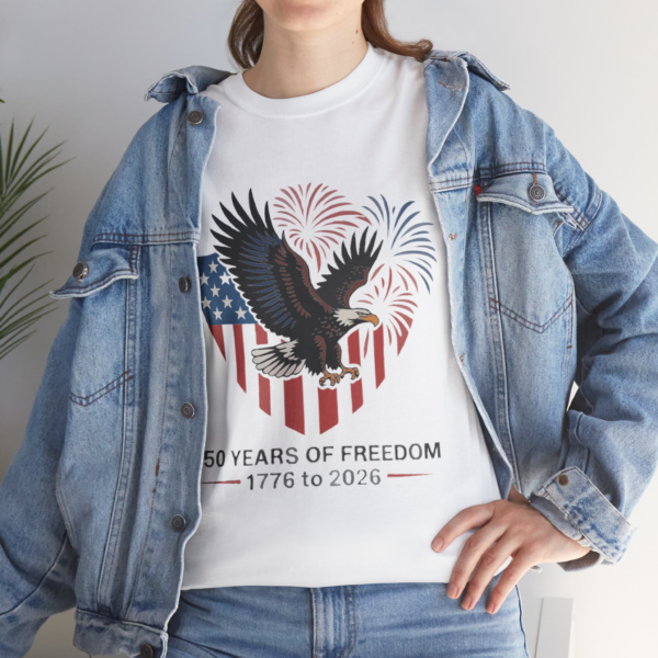 9120535805500189042_2048.webp 250 Years of Freedom Eagle Tee
