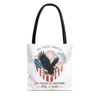 11448759553863931713_2048.webp 250 Years of Freedom (1776 to 2026) - Patriotic Tote Bag
