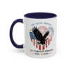Freedom Coffee Mug – Celebrate 250 Years of Freedom – Bald Eagle Patriotic Commemorative Design | American Heritage Collection