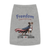 Patriotic Pet Tank Top – Freedom Looks Good on Me!