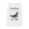 Patriotic Pet Tank Top – Freedom Looks Good on Me!
