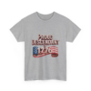 15467791330746153115_2048.webp Grey t-shirt displaying the words "Proud Descendant Of 1776" with the '1776' designed like a stylized American flag.