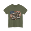 15932118412808178016_2048.webp America Built to Last Another 250 Years - Patriotic Unisex Heavy Cotton Tee