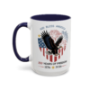 Freedom Coffee Mug – Celebrate 250 Years of Freedom – Bald Eagle Patriotic Commemorative Design | American Heritage Collection