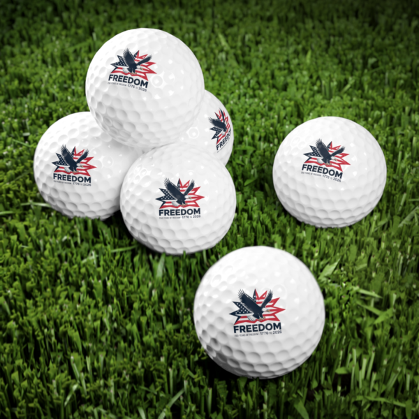 17094585166688690277_2048.webp 250th Anniversary Freedom Golf Balls – Swing with Freedom and Precision, 6pcs