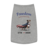 Patriotic Pet Tank Top – Freedom Looks Good on Me!