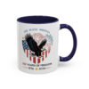 Freedom Coffee Mug – Celebrate 250 Years of Freedom – Bald Eagle Patriotic Commemorative Design | American Heritage Collection