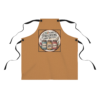 3523183907706096892_2048.webp A tan cooking apron with the words '250 years Preserving What Matters' surrounding three canning jars labeled 'Courage,' 'Hard Work,' and 'Freedom'.