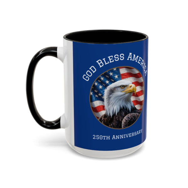 3937004255582122522_2048.webp God Bless America 25th Anniversary - Patriotic Coffee Mug
