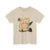 4177824802655120033_2048.webp T-shirt featuring a design of a scroll with the text '250 years later - We still hold these truths' alongside a quill and inkwell.