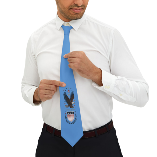 Patriotic Eagle Necktie