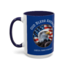 8757142049649594136_2048.webp God Bless America 25th Anniversary - Patriotic Coffee Mug