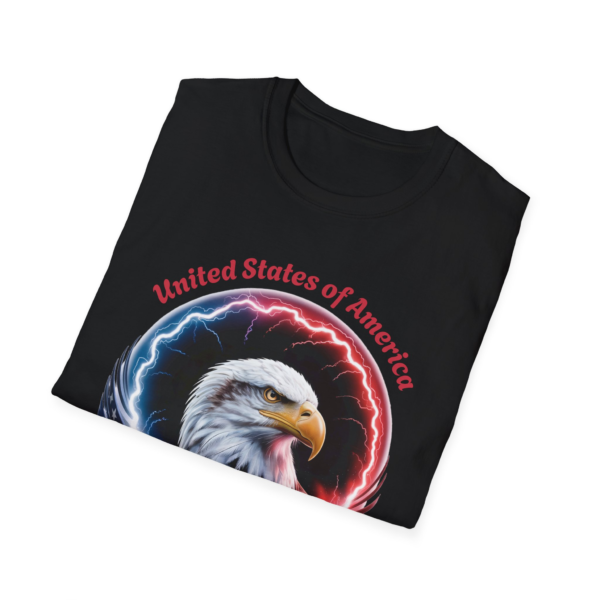 12747039556024038691_2048.webp Eagle American Flag T-Shirt — "United States of America 250 Years of Freedom" Patriotic Tee