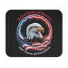 Patriotic Eagle Mouse Pad - "United States of America 250 Years of Freedom"