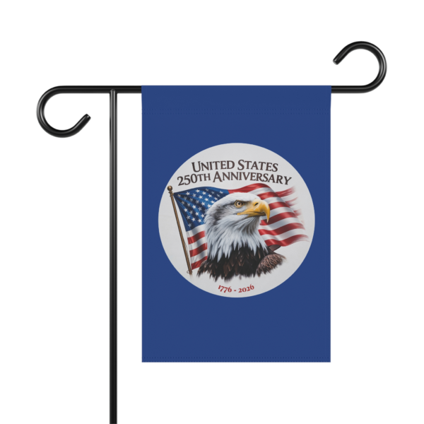 16642550050001430564_2048.webp 250th Anniversary Eagle Garden Flag — United States 1776–2026 Patriotic House Banner