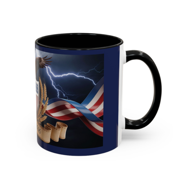 17059694866532508124_2048.jpeg Patriotic Eagle Coffee Mug ~ 1776-2026 American Flag Shield Accent Mug