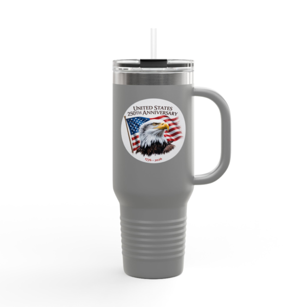 17385785459875263121_2048.webp USA 250th Anniversary Eagle Insulated Travel Mug – Celebrate 250 Years of Freedom on the Go