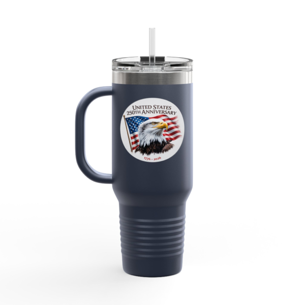 17436531074926096176_2048.webp USA 250th Anniversary Eagle Insulated Travel Mug – Celebrate 250 Years of Freedom on the Go