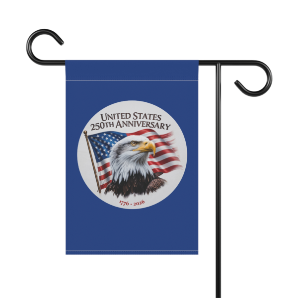 18227098538008674129_2048.webp 250th Anniversary Eagle Garden Flag — United States 1776–2026 Patriotic House Banner
