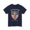 2339571919766669121_2048.webp God Is Our Shield – 250th Anniversary Patriotic Tee