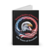 Spiral Notebook — United States of America 250 Years of Freedom Eagle Journal