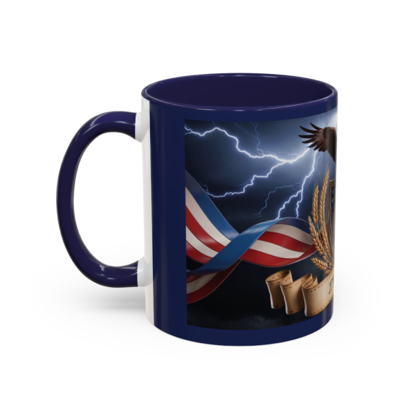 3378551210782315123_2048.jpeg Patriotic Eagle Coffee Mug ~ 1776-2026 American Flag Shield Accent Mug