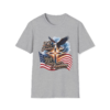 Faith & Freedom Tee: Patriotic Eagle & Cross