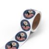 4721982965765383485_2048.jpeg Round Sticker Rolls — "Blessed Is The Nation" Patriotic Cross & Eagle Seal (250 Years — Under God)