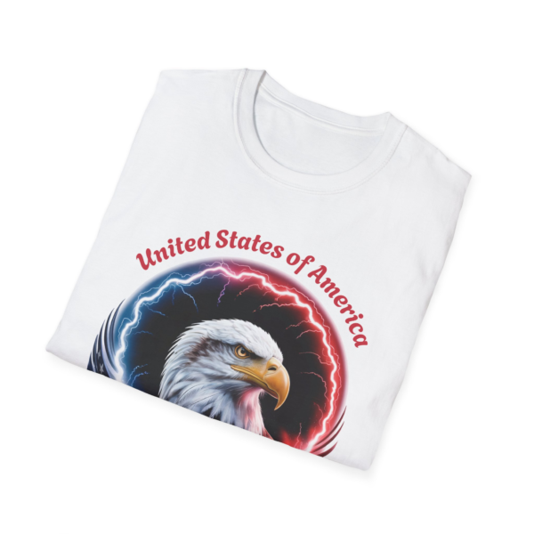 4734810127845194094_2048.webp Eagle American Flag T-Shirt — "United States of America 250 Years of Freedom" Patriotic Tee