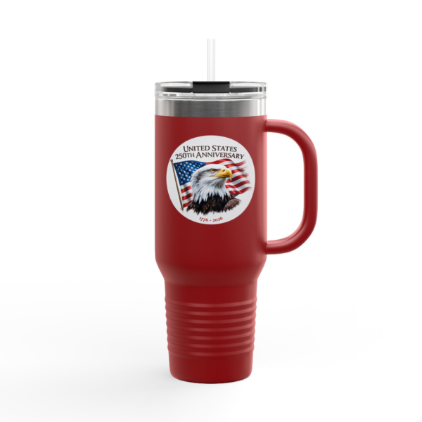 4764002703032634691_2048.webp USA 250th Anniversary Eagle Insulated Travel Mug – Celebrate 250 Years of Freedom on the Go