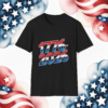 5281719272645999627_2048_custom.webp T-Shirt — 1776 to 2026 Patriotic Flag Numbers Tee