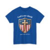 5658583434478375530_2048.webp God Is Our Shield – 250th Anniversary Patriotic Tee