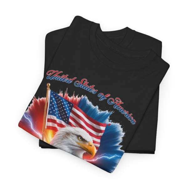 7801739012763392613_2048-1.webp Patriotic Bald Eagle T-Shirt – "United States of America 1776–2026" American Flag Tee