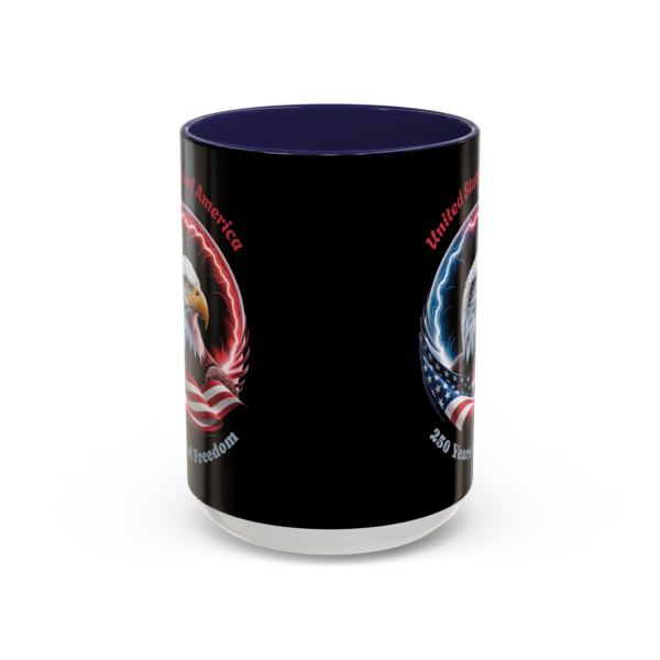 8400315394987212987_2048-1.webp Patriotic Eagle Coffee Mug – "United States of America 250 Years of Freedom" (11/15oz)