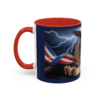 9450604110718832456_2048.webp Patriotic Eagle Coffee Mug ~ 1776-2026 American Flag Shield Accent Mug